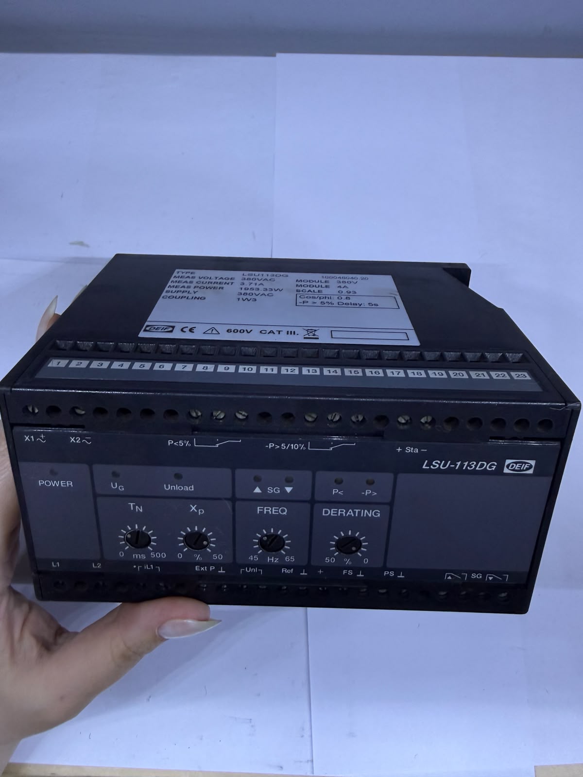 DEIF LSU113DG Generator Synchronisation - P/N 100049040.20 photo 2