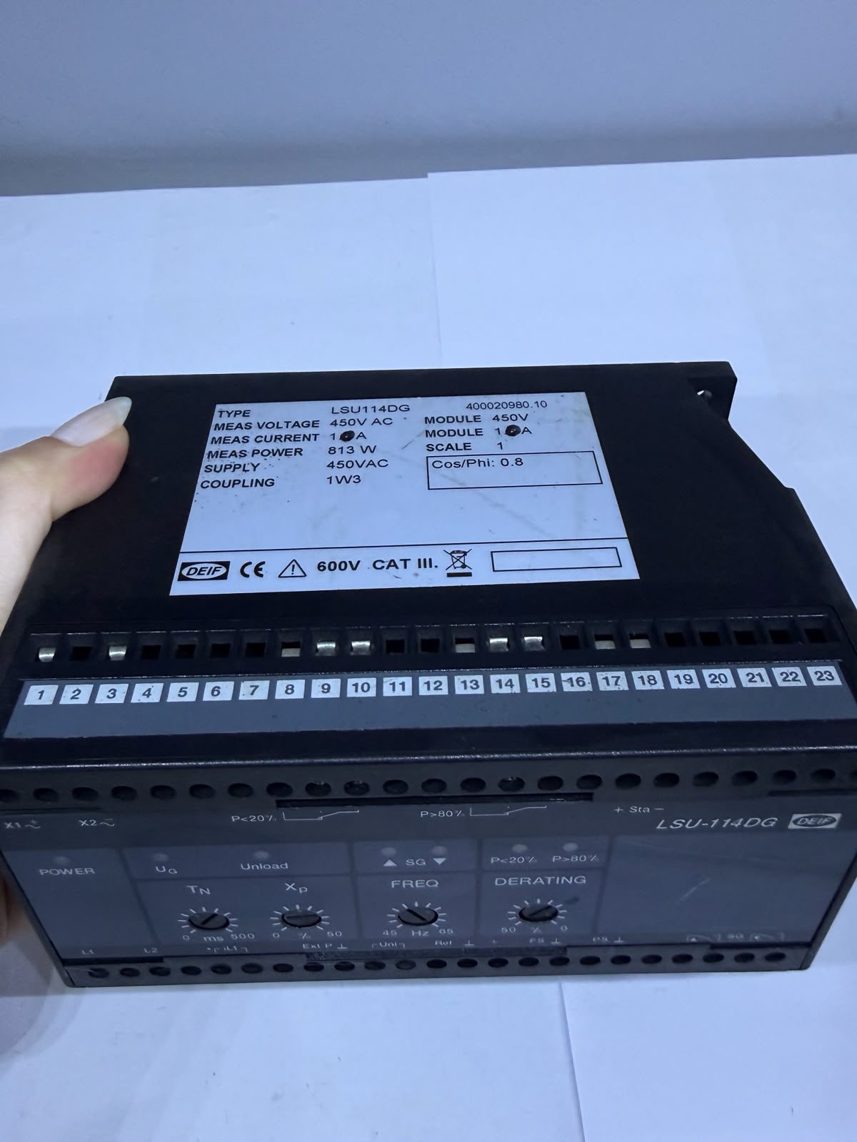 DEIF LSU114DG Generator Synchronisation - P/N 400020980.10