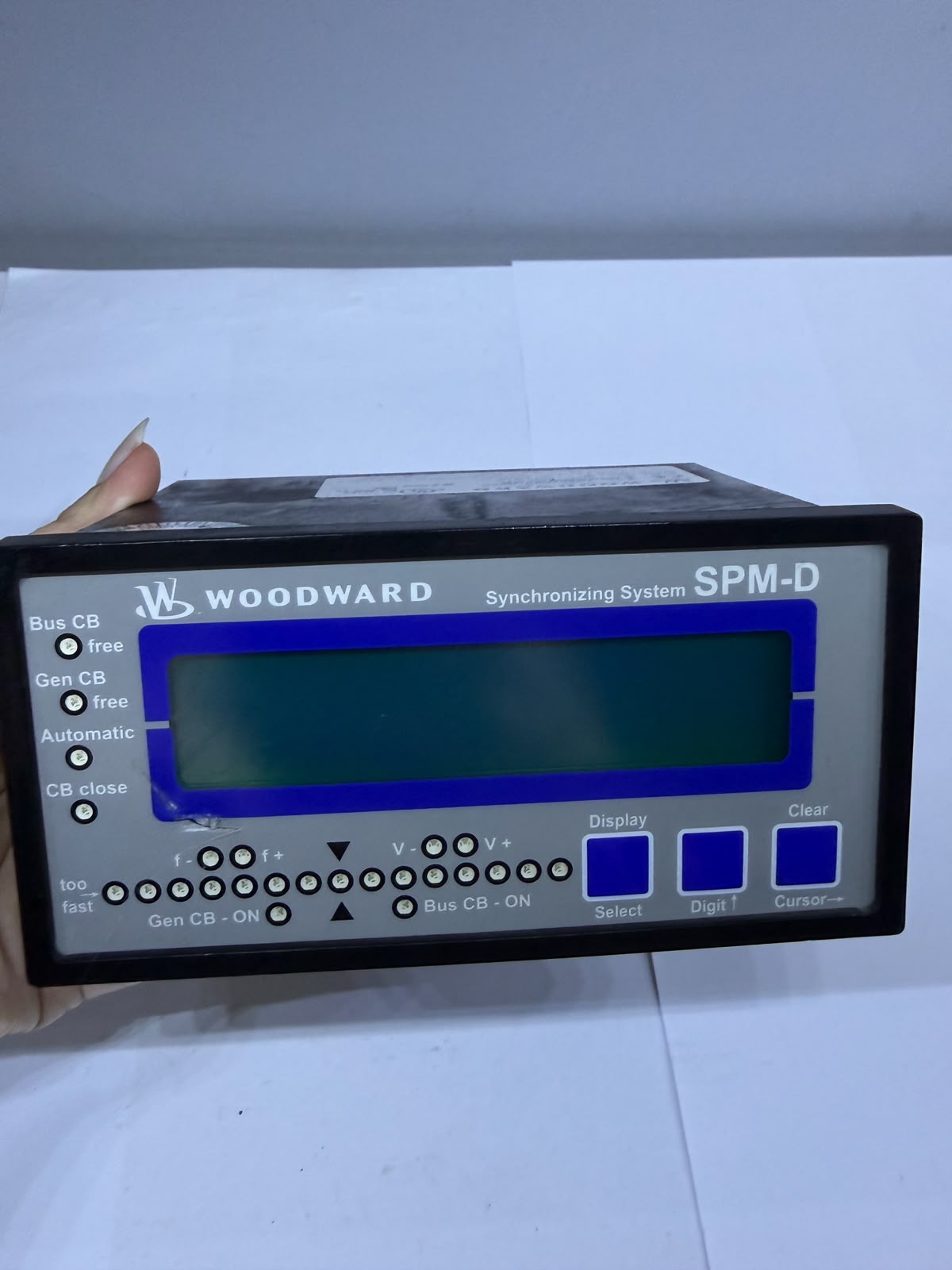 Woodward SPM-D Generator Control Unit - P/N 8440-1668