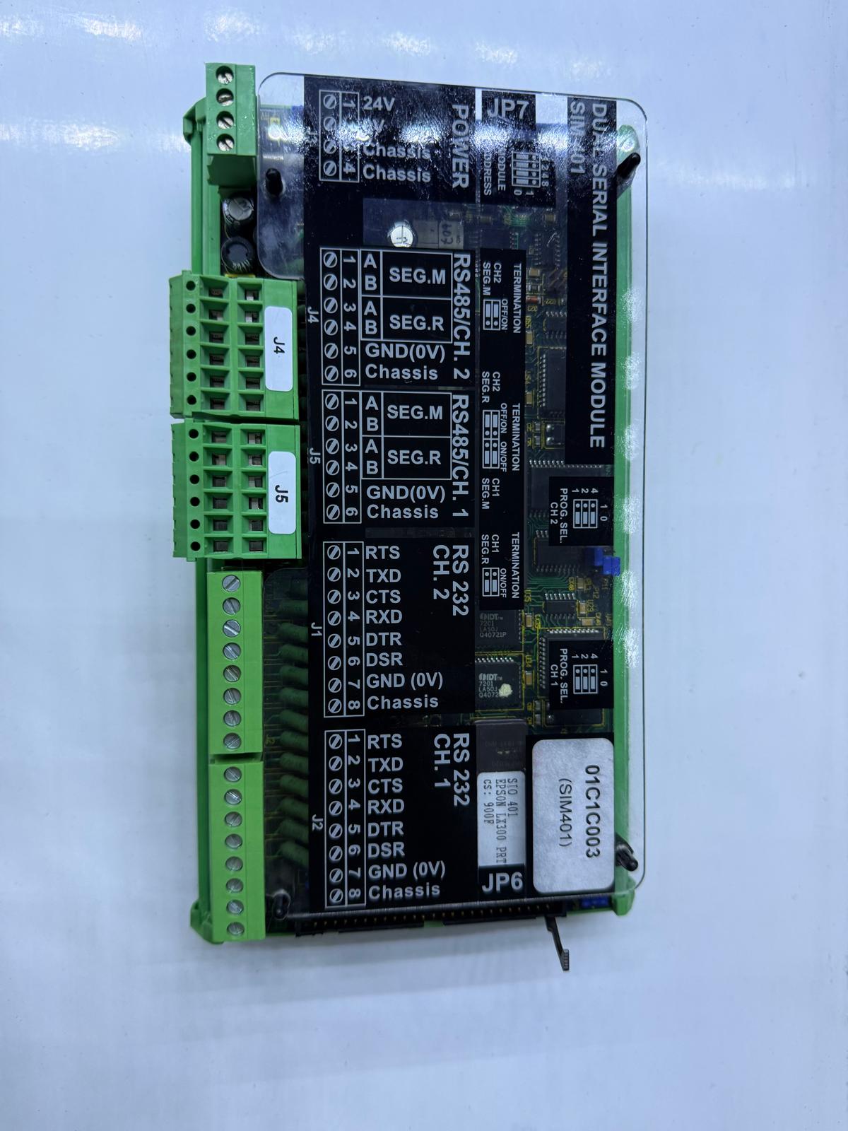 Lyngso Marine SIM 401 Dual Serial Interface Module - P/N 962.002.300/04-B