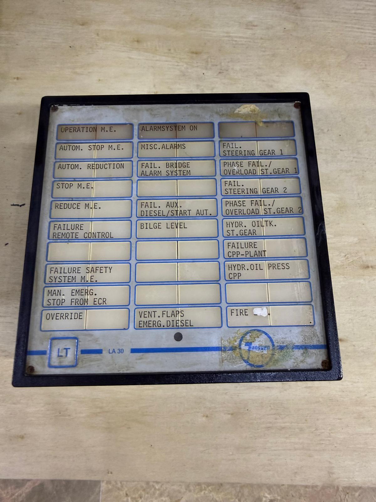 Praix AMS Accommodation Repeater Panel