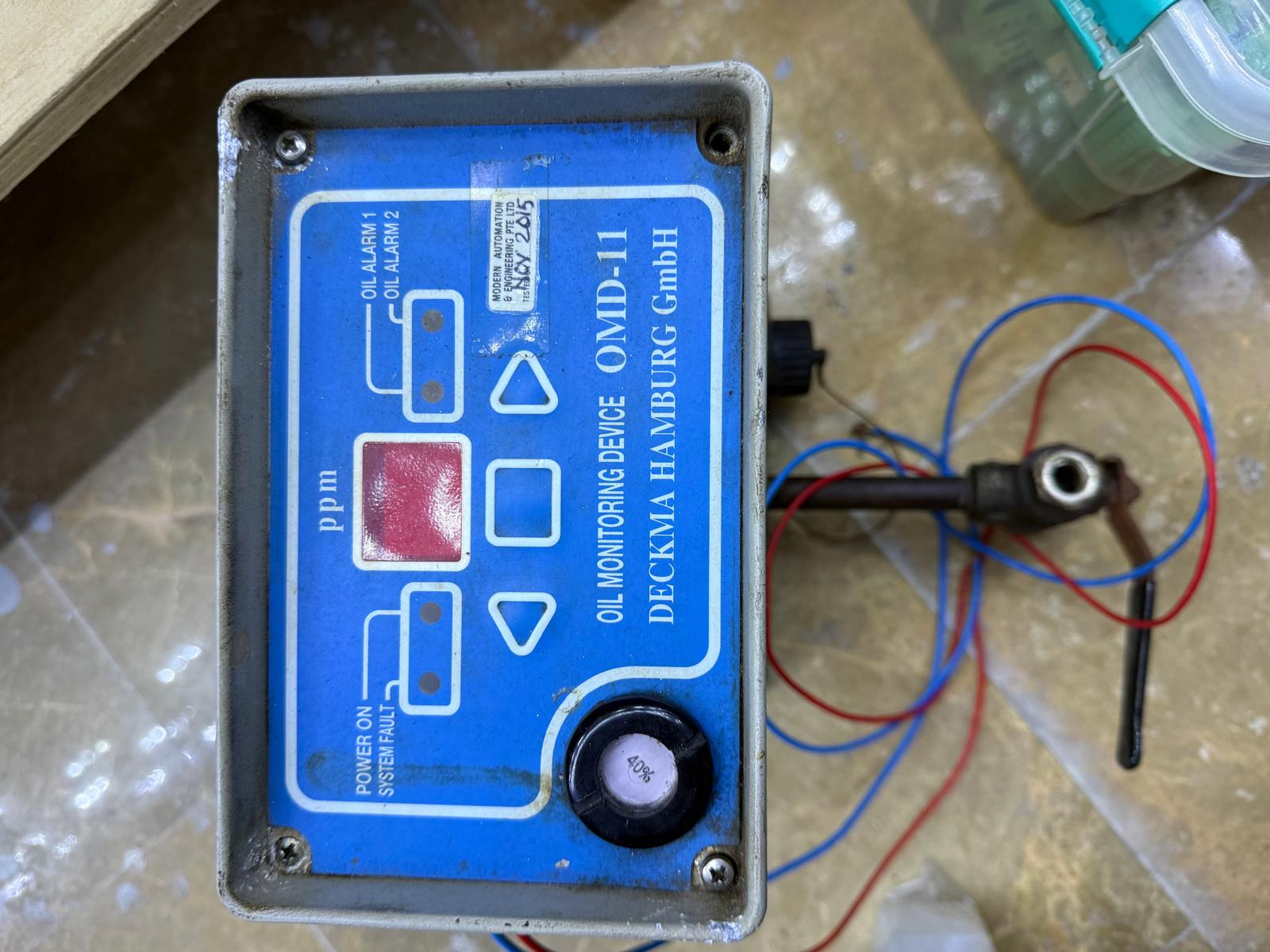 Deckma Hamburg OMD-11 Oil Monitoring Device